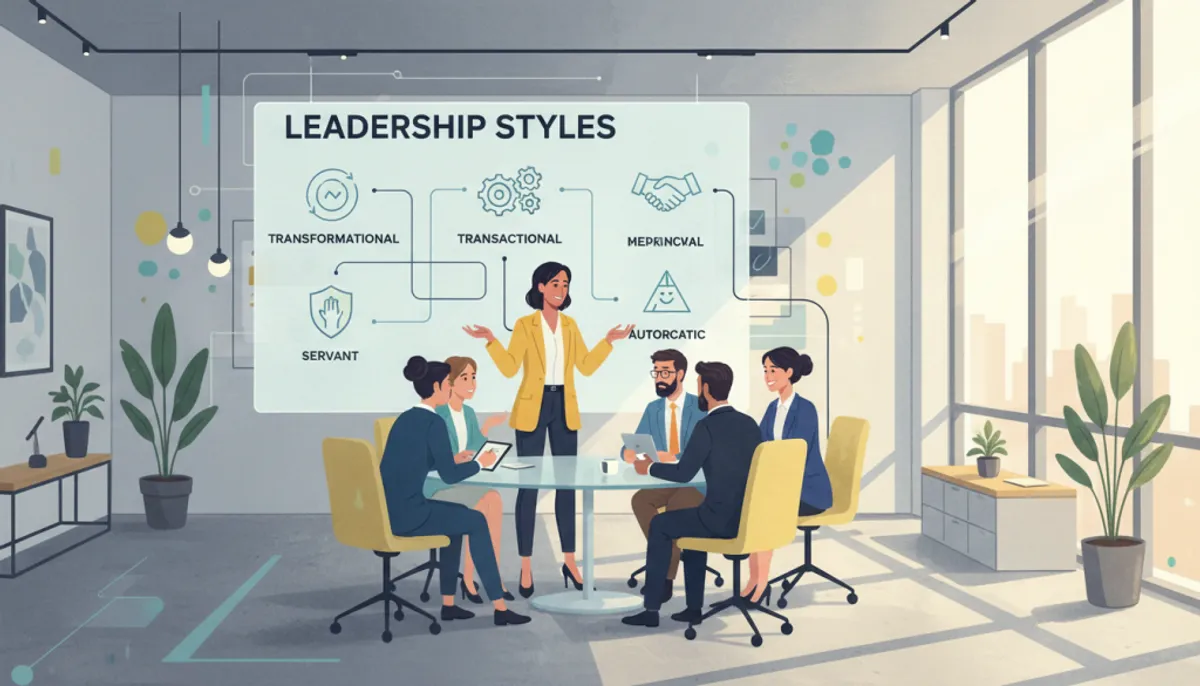 types de leadership types de leadership